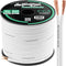 InstallLink 14 Gauge Speaker Wire (White) for Car, Home or RV Audio, 100ft, CCA