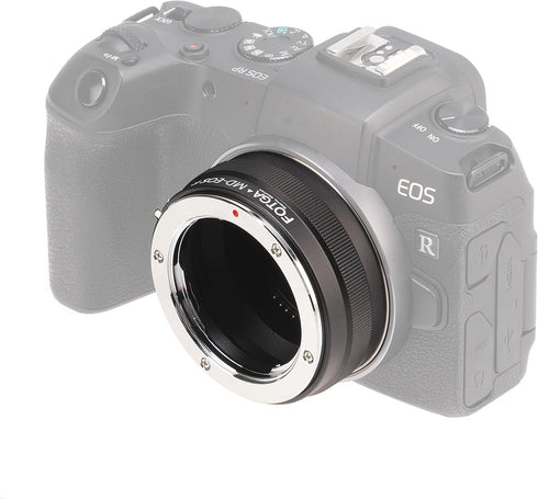 FOTGA MD-EOSR Lens Mount Adapter Ring - for Minolta MD Lens to Canon EOS R Mount Series Mirrorless Cameras