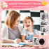 Rongta 1080P 3-12, 3 4 5 6 7 8 9 10 Kids Camera Instant Print, Kids Instant Cameras that Print Photos, Christmas