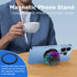 EGKimBa Magnetic Diamond Bluetooth Speaker, Small Wireless Speaker with Multi RGB Color Light Show, 2 Pieces
