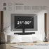 Hemudu 21 50 inch 90 4 99lbs, HT02B-002 Universal Swivel TV Stand/Base Table Top TV Stand for to TVs with Degree