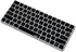 XSKN Spanish Language Ultra Thin Silicone Keyboard Skin Cover for A1644 Magic Keyboard, 2015 Version, US Layout