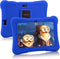 PRITOM 7 inch Kids Tablet, Quad Core Android 10, 32 GB ROM, Bluetooth, Educational with Kids-Tablet Case, Blue