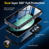 SPIDERCASE Waterproof Case for Samsung Galaxy S23 FE, Military Shockproof, Black