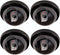 WALI Dummy Fake Security CCTV Dome Camera with Flashing Red LED Light with