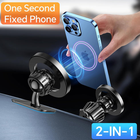 Magnetic Phone Holder for Car Dashboard with 20 Strong Magnets, 360° Rotation Air Vent Mount for iPhone 15 14 13 12 Pro