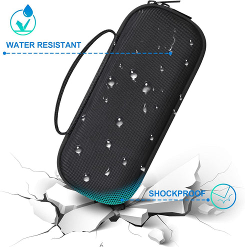 BOVKE Carrying Case for Beats Pill Wireless Bluetooth Speaker, Portable Speaker Holder Bag with Extra Mesh Pocket for