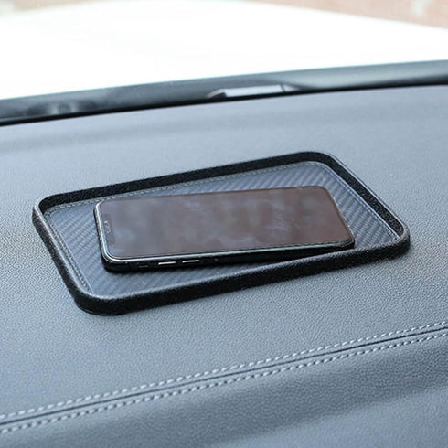 NOENNULL Mobile Phone Holder Mat Dashboard Anti Slip Mat Silicone Anti Skid Car Dash Cell Phone Holder Pad Tray