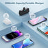 Mini Portable Power Bank for iPhone, 5200mAh External Battery, 20W PD Fast Charging for iPhone 14 Pro