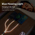 LED Light Up iPhone Flowing Multi Charging Cable, 3-in-1 MFi Certified Lightning Cable with USB-C & Micro USB, 4FT