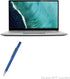 BoxWave Stylus Pen - FineTouch Capacitive Stylus for ASUS Chromebook Flip C434 - Lunar Blue