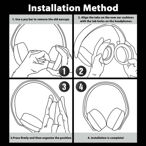 Adhiper Replacement Ear Pads for PS5 Pulse 3D Headset, Upgraded Cooling Gel Earpads Compatible with Sony PlayStation 5,