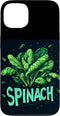 Spinach Outfit Delicious Spinach Speech Costume Case for iPhone 13