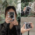 MUZIRI KINOKOO Clear EVO Case for Fujifilm Instax Mini EVO Instant Camera, Hard PVC Carrying Protective Case