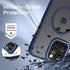 BENTOBEN Magnetic iPhone 14 Pro Case, Translucent Matte Slim Shockproof Cover, Compatible with Magsafe - Navy Blue