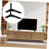 GLSTOY 1set Tv Table Support Stand Base for LCD Led Flat Screen Tvs Sturdy Design Safe Use Features Replacement for Old