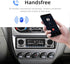 Classic Single Din Car Radio with Bluetooth, FM Radio, Hands-Free Calling, USB/SD/AUX Port, Remote Control