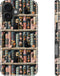 Goodon for iPhone 16 Case Cute,Aesthetic Vintage Bookshelf with Floral,Compatible with Magsafe,Trendy Wildflower