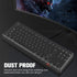 SELORSS Gaming Keyboard Dust Cover - Premium Clear Acrylic Cover for 80% 87 Keys Keychron C1/RK M75 TKL Wireless Gaming