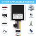 SUPERNIGHT 48V 36V 12V 240W 20A 12V to Voltage Converter Regulator Step Down to DC- DC Convert Reducer with Fuse