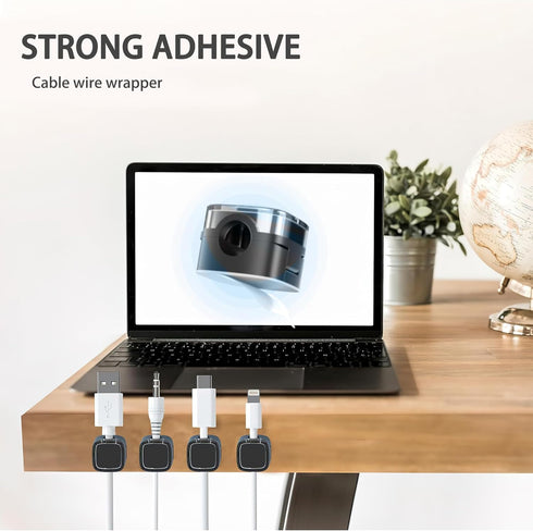 6 PCS Cable Organizer, Charger Organizer, Cord Holder for USB Charger Cable, Ideal Cable Management for Cars,