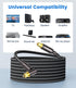 90 360 PS4 (90 10ft/3M) Degree Toslink Optical Cable Degree Free-Rotating Plug Fiber Optic Cable S/PDIF Toslink Male