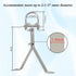 XRDS-RF Antenna Wall Mount, 8 Inch Heavy-Duty Stand Off Bracket for TV Antenna Mast (2-Leg + 2-Leg)