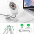 Minthouz Magnetic Wireless Charger, Foldable MagSafe Charging Stand, Adjustable Aluminum Phone Holder with 20W USB-C