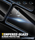 Orzero (4 Pack) Tempered Glass Screen Protector for T-Mobile REVVL 6x 5G / REVVL 6 5G, 2.5D Arc Edges, 9H HD