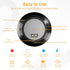 2Pack Portable Mini Speaker, Bluetooth Tiny Speaker, Wireless Micro Speaker with Rechargeable Battery (Black)