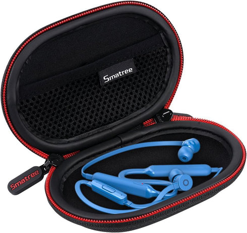 Smatree Hard Case for BeatsX, Beats Flex, Powerbeats2, Powerbeats3 Earphones, Portable Storage Bag (Black)