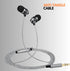 Betron B25 Earphones: Lightweight, noise-isolating wired headphones with strong bass, tangle-free cord, and soft tips