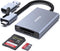 BENFEI SD 4.0 Card Reader, USB-C/USB-A 2-in-1 Memory Card Reader, for SDXC, SDHC,