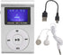 Ejoyous MP3 MP3 MP3 Mini Player, Portable Music Player with Clip Classical Music Players Device with Digital LCD