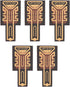 ciciglow 5 Pack Mobile Phone Enhancement Stickers, Improved Antenna Reception Booster