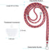 Weewooday 4 Pieces Universal Cell Phone Lanyard, Adjustable Nylon Phone Lanyard for Most Phones (Colorful)