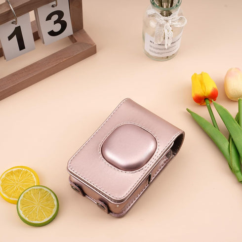 Frankmate Protective Case for Fujifilm Instax Mini Liplay Hybrid Instant Camera and Printer, Accessory Pocket,