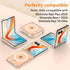 Fin2feel Magnetic Case for Motorola Razr Plus 2024/Moto Razr+ 2024, Transparent Hard PC Shockproof Cover, Compatible