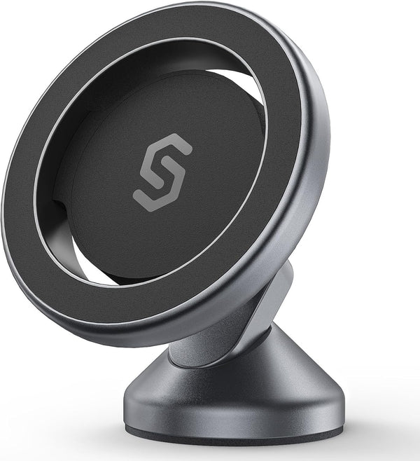 SYNCWIRE MagSafe Car Mount - 360° Rotation Magnetic Phone Holder for Car Dashboard, Compatible with iPhone 15 Pro Max