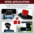 YGDMD 6PCS Dash Cam Adhesive Pads,Heat Resistant Dash Cam Sticky Pads with Strong Adhesive Force,Cuttable Sticky Pad