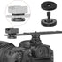 10PCS Shorten Camera Long Screw Shaft Accessory, Black Rubber Washer for Protecting Camera Screw Shaft