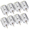 8Pack DC Motor 3V-12V 280 Micro Motor Round Shaft Electric Motor for
