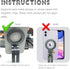 OBHEI 17/16/15/14/13/12 Compatible for Magsafe Phone Holder - Adjustable Foldable Phone Holder with Strong Magnets