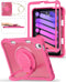 BRAECN iPad Mini 6 Case, Shockproof Rugged Protective Cover for Kids, 8.3 inch 2021 iPad Mini 6th Gen, with Pen Holder