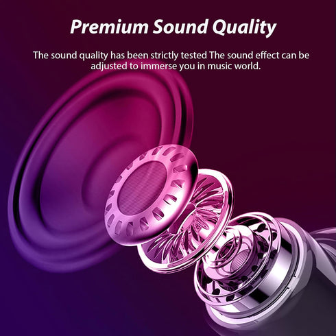 Wireless Mini Single Earbud - Invisible Bluetooth Headphones for Small Ear, Wireless Earpiece with Mic, Mini in-Ear