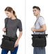 MOSISO Black Camera Crossbody Shoulder Messenger Bag, DSLR/SLR/Mirrorless Photography Case with Expandable Compartment