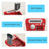 Dlyfull Battery Tester, LCD Display Universal Battery Checker for Various Battery Types, 1x AAA Included