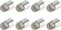 MECCANIXITY 8pcs Universal Replacement Stylus Pen, 7mm Fiber Fine Tips for Capacitive Touch Screen Devices
