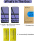 2-Pack Anti Blue Light Privacy Screen Protector for iPhone 12 Pro Max 6.7", 9H Super Hardness Scratch Resistant,