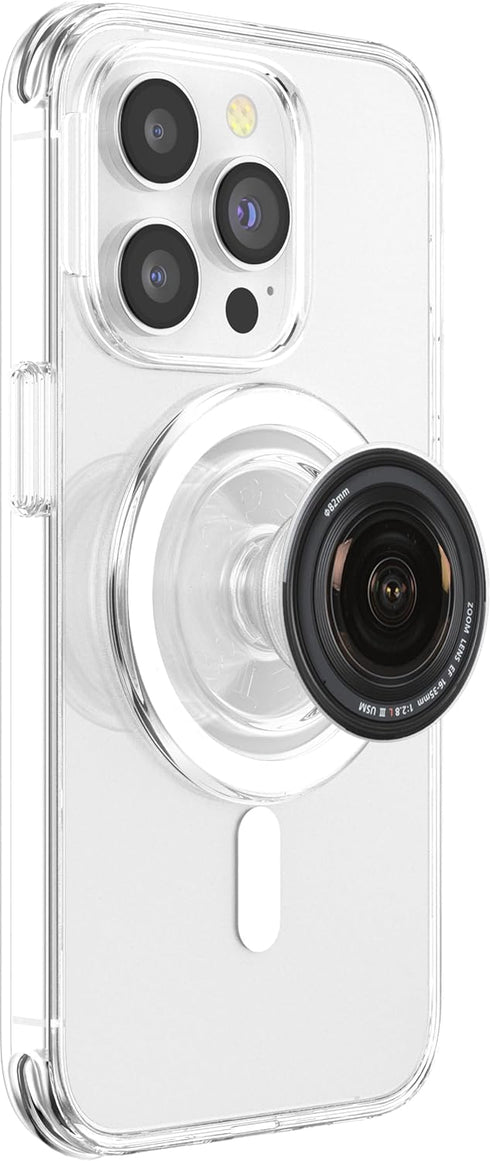 PopSockets PopGrip for MagSafe - Cool Camera Lens Design Fun Photographer Gift